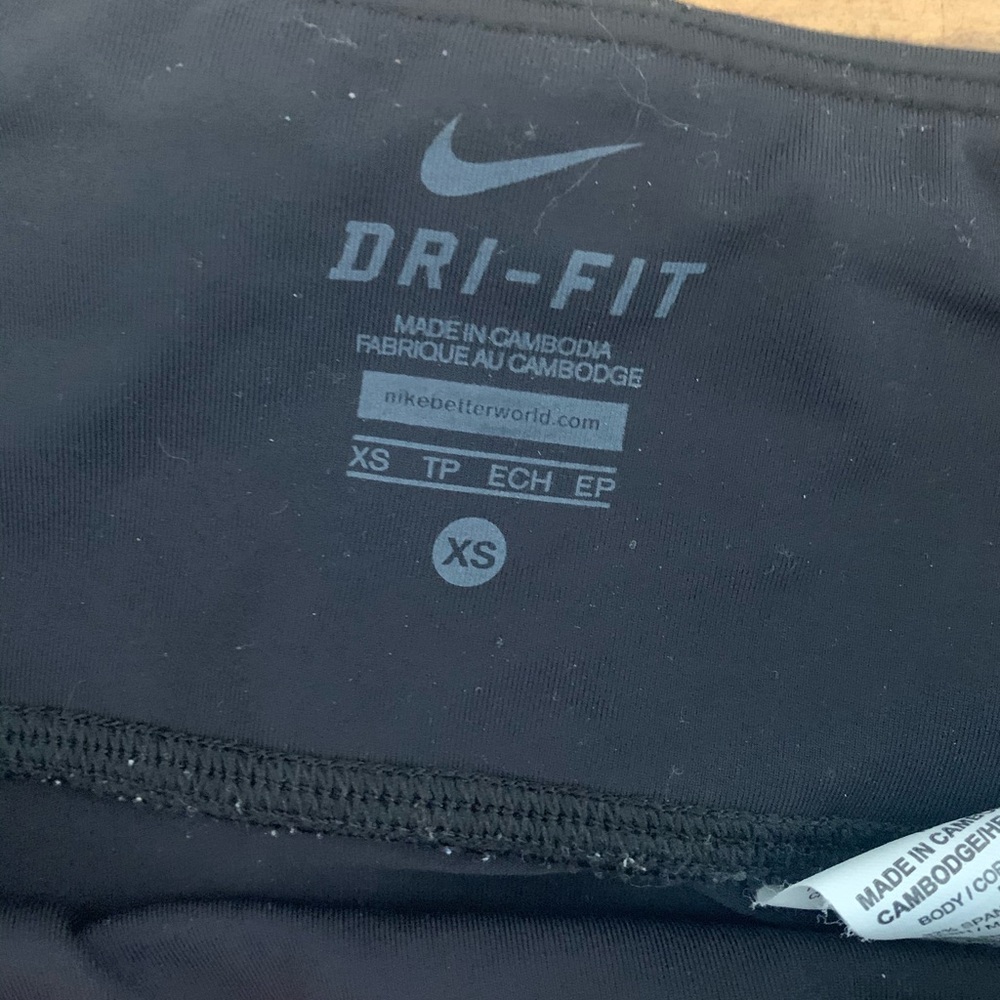 Nike Running Leggings With Mesh, Size Xsmall - image 2